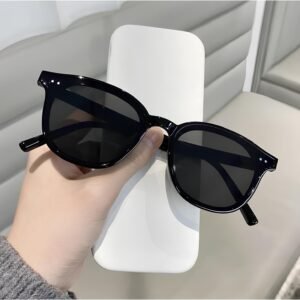 HK-H17 Kacamata Hitam Cowo Cewe Unisex Fashion Kacamata Hitam Retro Gaya Sunglasses