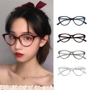 HK-33 KACAMATA KOREA ANTI RADIASI FASHION CAT EYE HARGA GROSIR