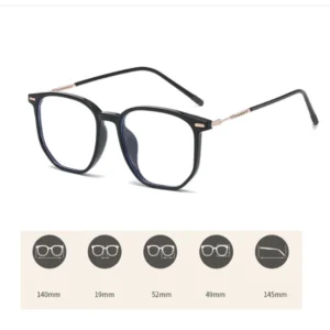 Kacamata Photocromic Fashion Korea Anti Blue Light Anti Radiasi Model Cat Eye