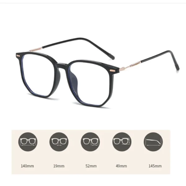 Kacamata Photocromic Fashion Korea Anti Blue Light Anti Radiasi Model Cat Eye