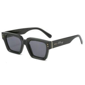 HK-W19 Kacamata Premium Ekslusif Square Frame Vintage New Edition Kacamata Wanita